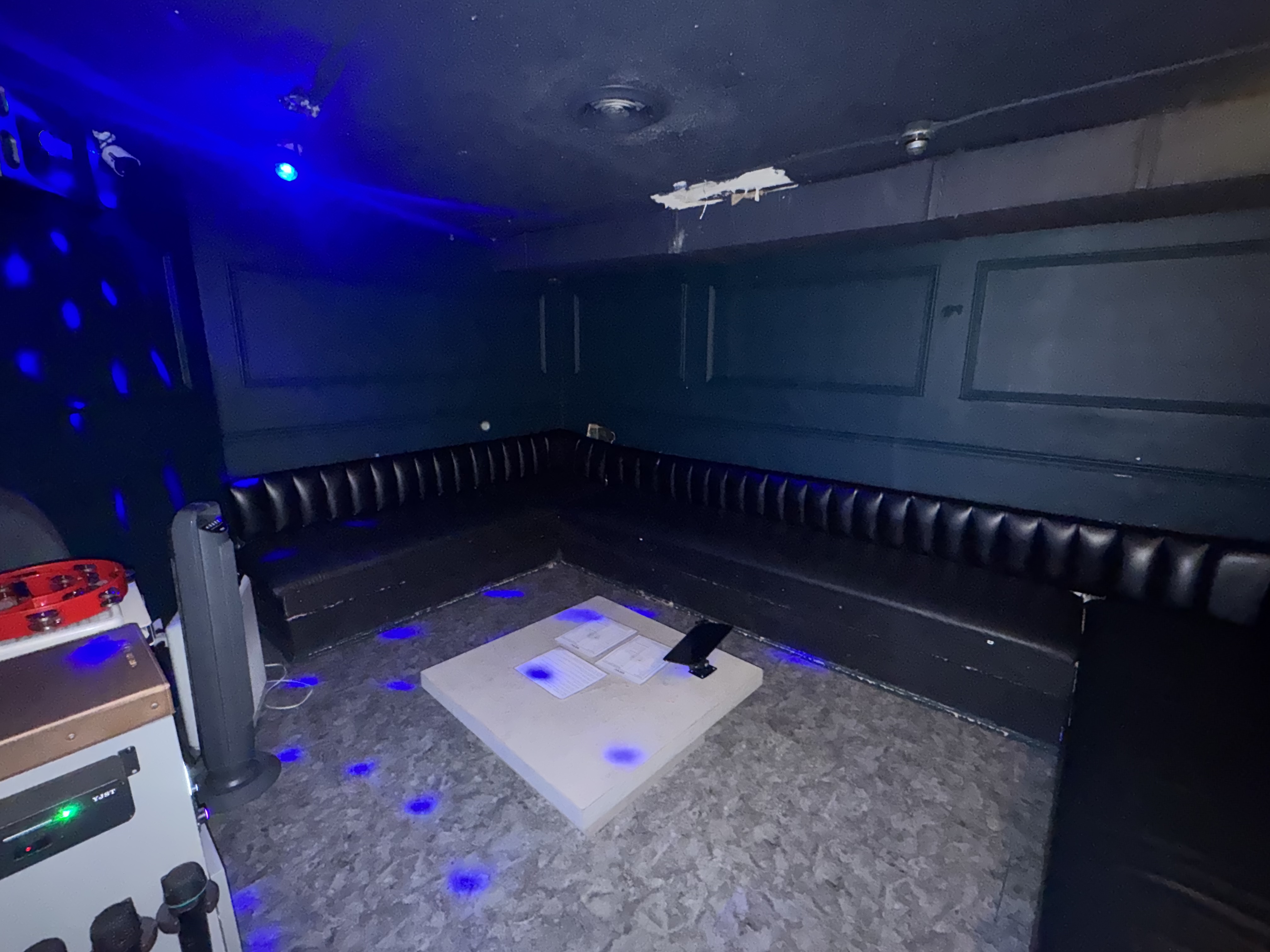 Large private karaoke room at The K Karaoke Christie