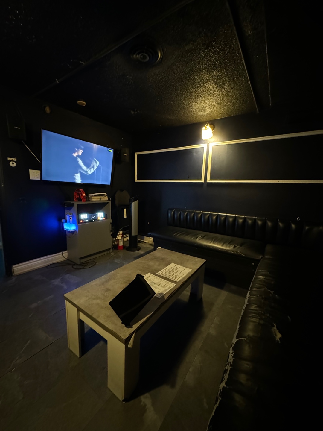 Large karaoke room at The K Karaoke Christie