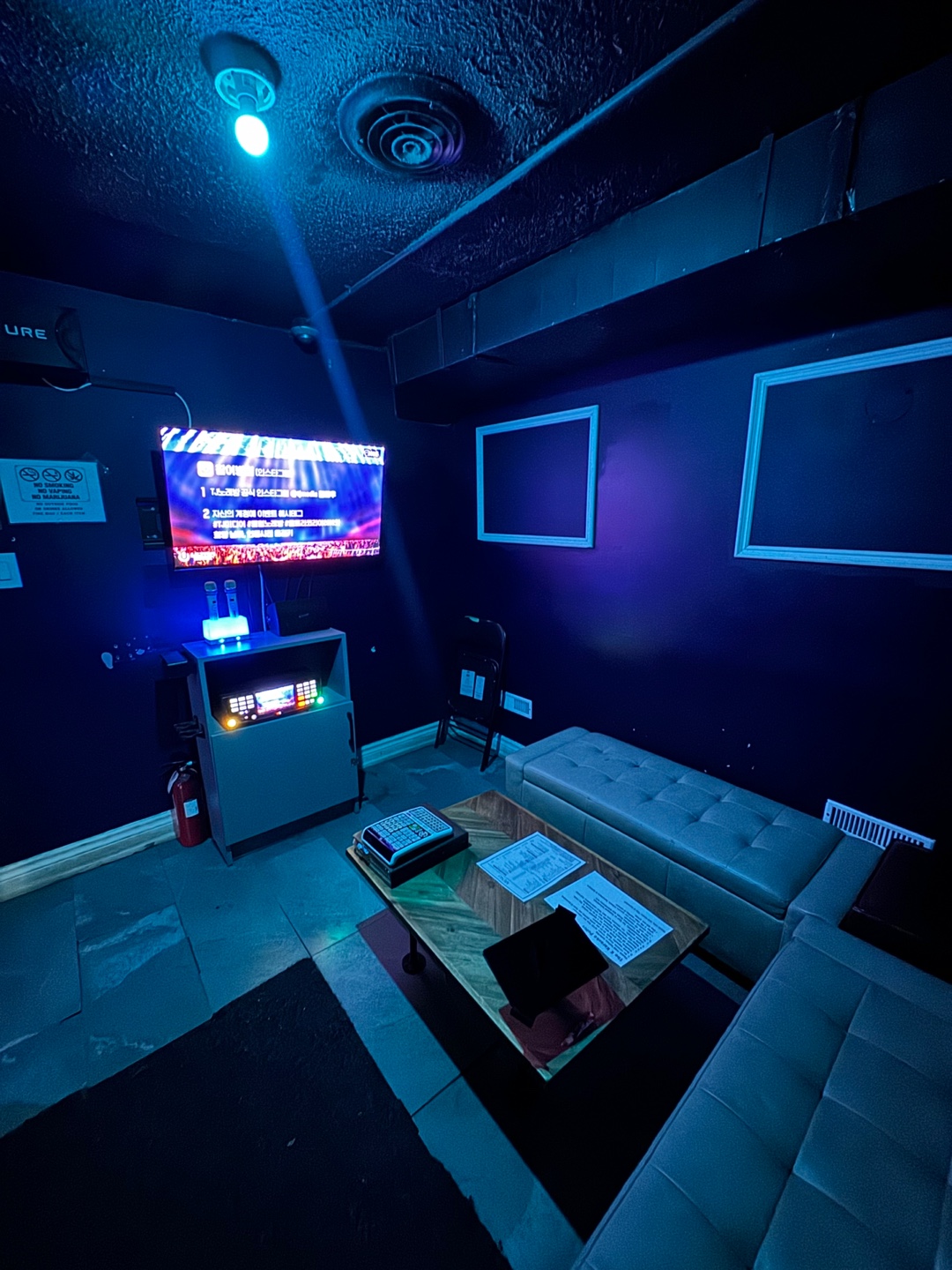 Small karaoke room at The K Karaoke Christie