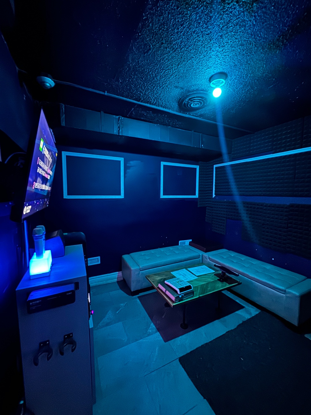 Small karaoke room at The K Karaoke Christie